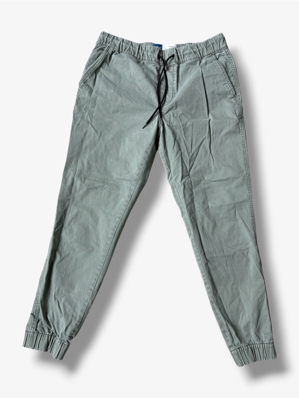 Old Navy Modern Jogger Built-In Flex Pants Sage Green Drawstring Mens M